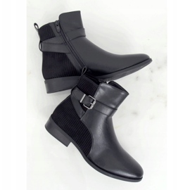 Black women's boots 1058 Black 1