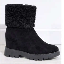 Black suede insulated boots from Bodri 1