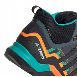 Adidas Terrex Swift R2 Mid Gtx M FV6840 shoes black orange grey green 2 Adidas Terrex Swift R2 Mid Gtx M FV6840 shoes black orange grey green 2