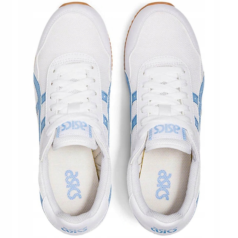 Asics Tiger Runner women's shoes white and blue 1192A160 102 1