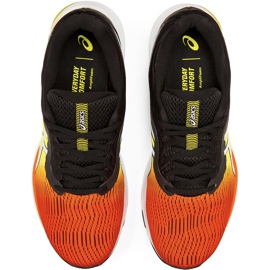 Men's running shoes Asics Gel Pulse 11 black and orange 1011A550 800 multicolored 1