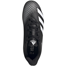 Adidas Predator 20.4 FxG Junior FW9221 football boots black black 1