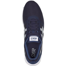 Men's shoes Asics Lyte Jogger navy blue H832N 5896 white 1