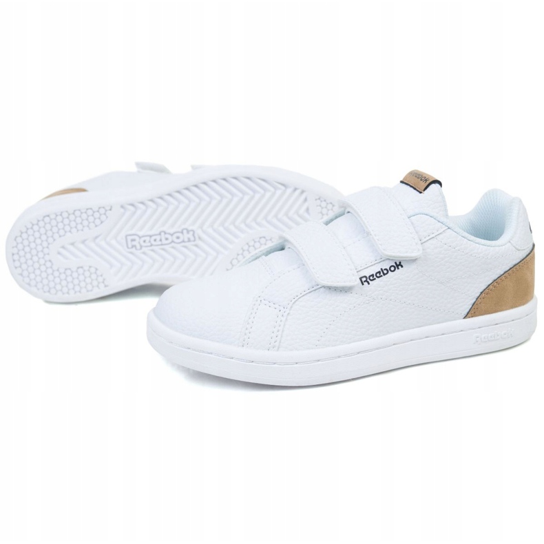 Reebok Royal Comp Cln 2V Jr DV4152 white red 1