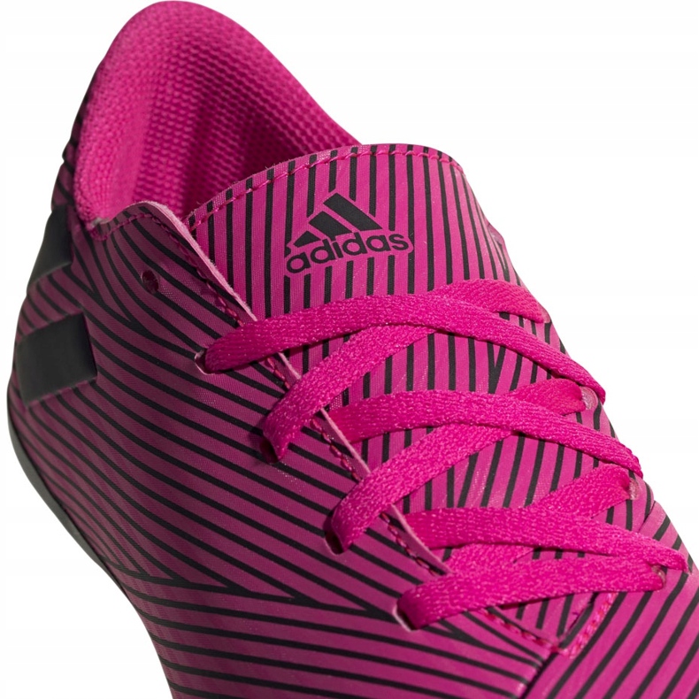 Adidas Nemeziz 19.4 FxG Junior pink soccer shoes F99949 2 Adidas Nemeziz 19.4 FxG Junior pink soccer shoes F99949 2