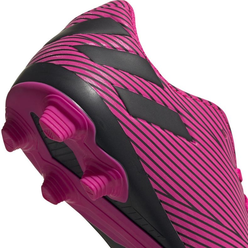 Adidas Nemeziz 19.4 FxG Junior pink soccer shoes F99949 3 Adidas Nemeziz 19.4 FxG Junior pink soccer shoes F99949 3