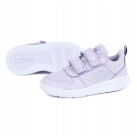 Adidas Tensaur I Jr EG4106 shoes black purple 1