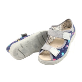 Befado children's shoes 869X144 blue silver grey 4
