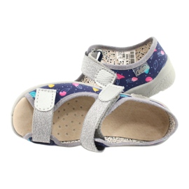Befado children's shoes 869X144 blue silver grey 5 Befado children's shoes 869X144 blue silver grey 5