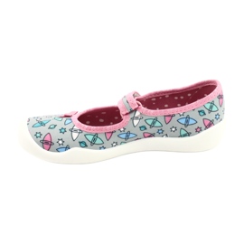 Befado children's shoes 114Y409 blue pink grey 2