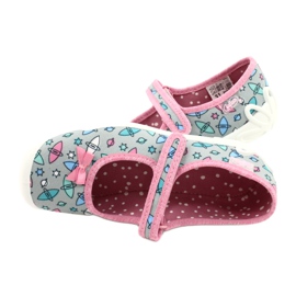 Befado children's shoes 114Y409 blue pink grey 5