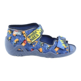 Befado children's shoes 250P096 silver multicolored 2