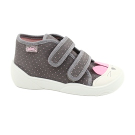 Befado children's shoes 212P059 pink grey 1