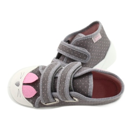 Befado children's shoes 212P059 pink grey 4