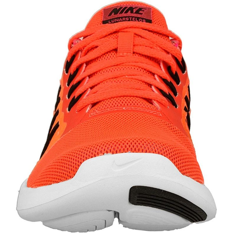 Nike Lunarstelos M 844591-800 running shoes orange 2