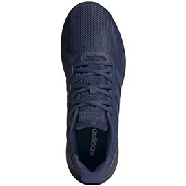Adidas Runfalcon men's shoes EG8605 navy blue 1 Adidas Runfalcon men's shoes EG8605 navy blue 1