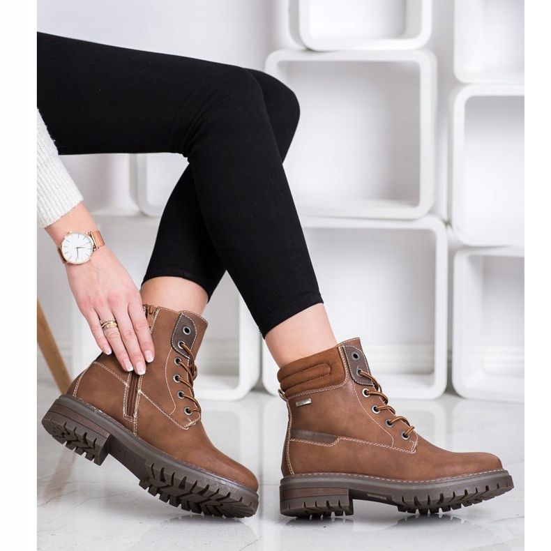 Super Mode Comfortable Trappers brown 2