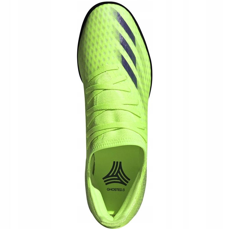 Adidas X Ghosted.3 Tf soccer shoes green EG8202 1