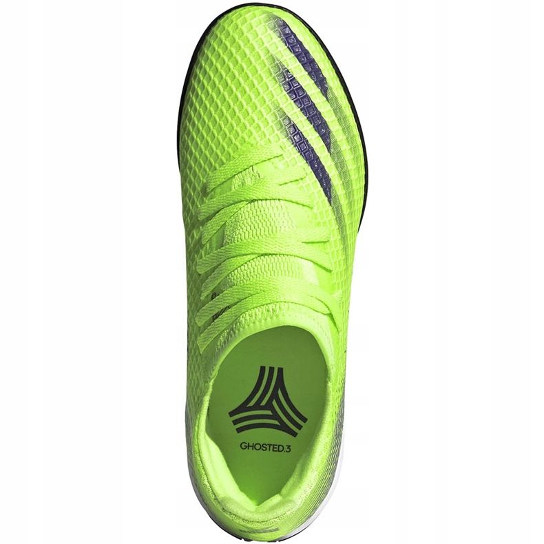 Adidas X Ghosted.3 Tf Junior football boots green EG8216 1 Adidas X Ghosted.3 Tf Junior football boots green EG8216 1