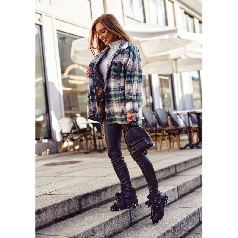 SEA Women's Booties Rivets Spikes Black Magnet 2 SEA Women's Booties Rivets Spikes Black Magnet 2