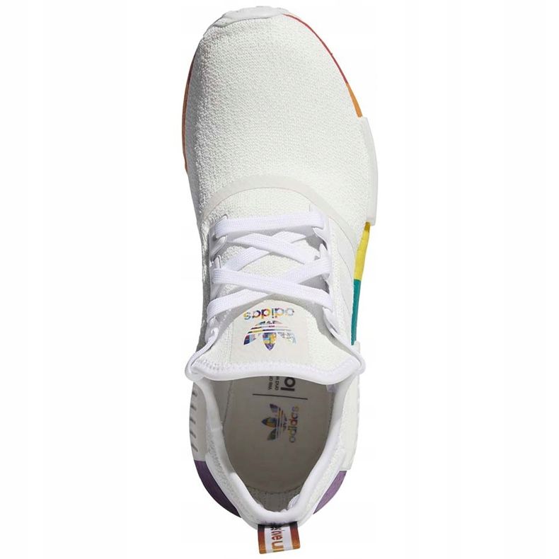 Adidas Nmd R1 Pride white shoes FY9024 1
