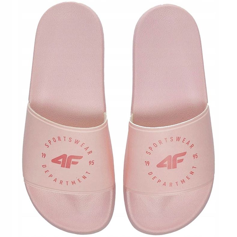 Women's slippers 4F light pink NOSD4 KLD202 56S 1