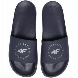 Men's 4F slippers dark navy NOSD4 KLM202 30S navy blue 1