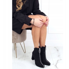 Black high-heeled boots 0-320 Black 1