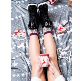 SHELOVET Comfortable snow boots black 1