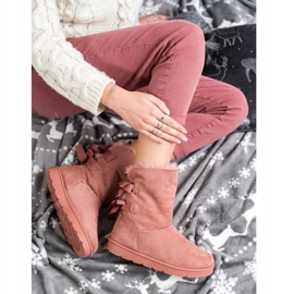 SHELOVET Fashionable Mukluki pink 1 SHELOVET Fashionable Mukluki pink 1