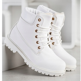 SHELOVET Warm Hiking Boots With Eco Leather white 1