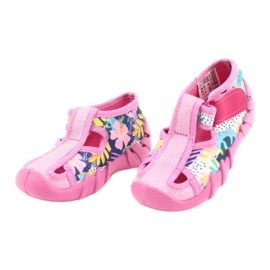 Befado children's shoes 190P097 blue pink silver yellow 5