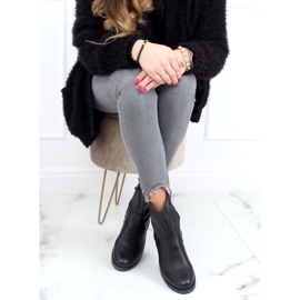 Black women's black boots 1268J24 Black 1 Black women's black boots 1268J24 Black 1
