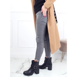 Black high-heeled boots 7956-GA Black 2