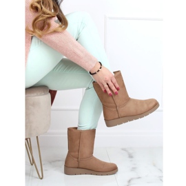 Beige emuses for women K1838403 Taupe 2