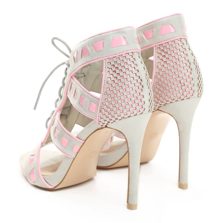 Vices 1436-7 L Gray 36 41 pink grey 1