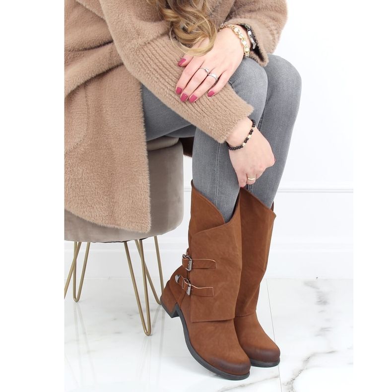 Camel ST-33P Camel military boots brown 1