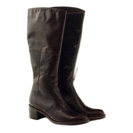 Brown women's boots Anabelle 503 4
