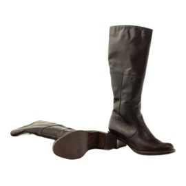 Brown women's boots Anabelle 503 3