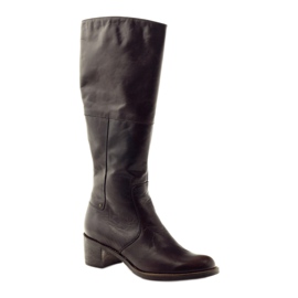 Brown women's boots Anabelle 503 1