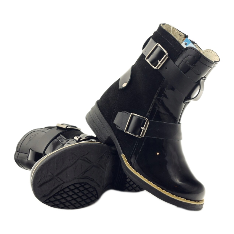 Girls' boots, Clips Ren But black 3