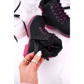 Apawwa Children's Boots Trappers Insulated with Fur Black Forest pink 1 Apawwa Children's Boots Trappers Insulated with Fur Black Forest pink 1