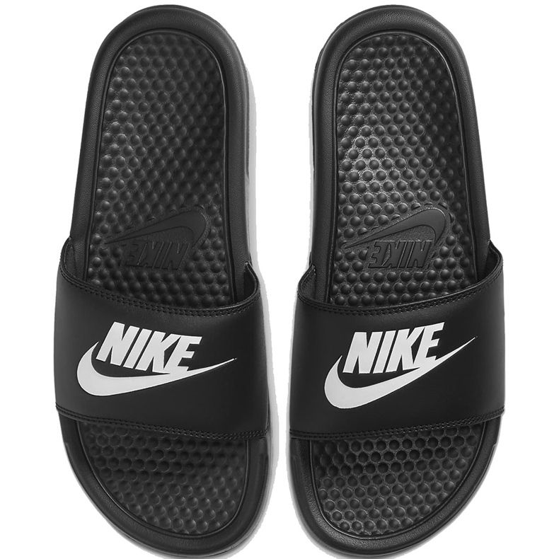 Nike Benassi Just Do It women's slippers black 343881 015 1