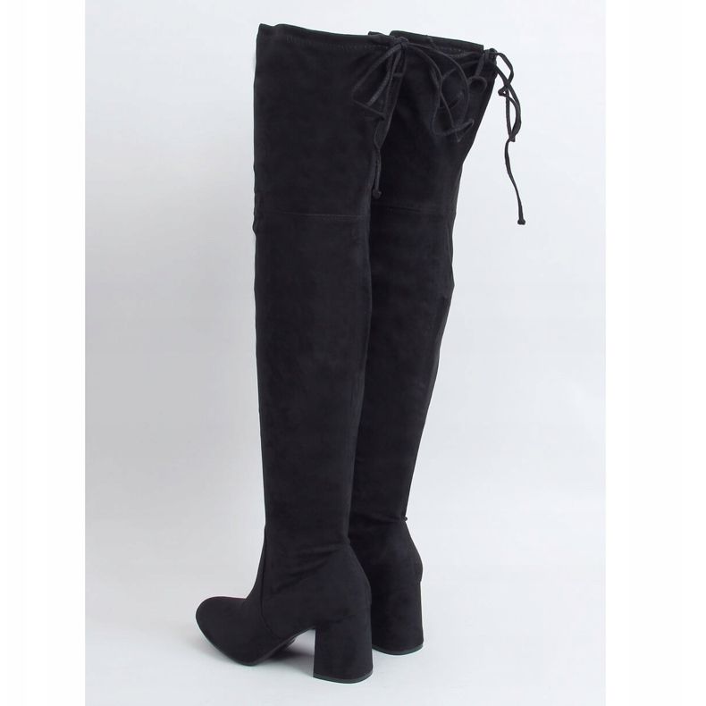 Black high-heeled boots 2C1X1809-27 Black 1