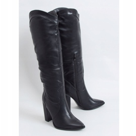 Boots with a cowboy accent black RB81P Black 1