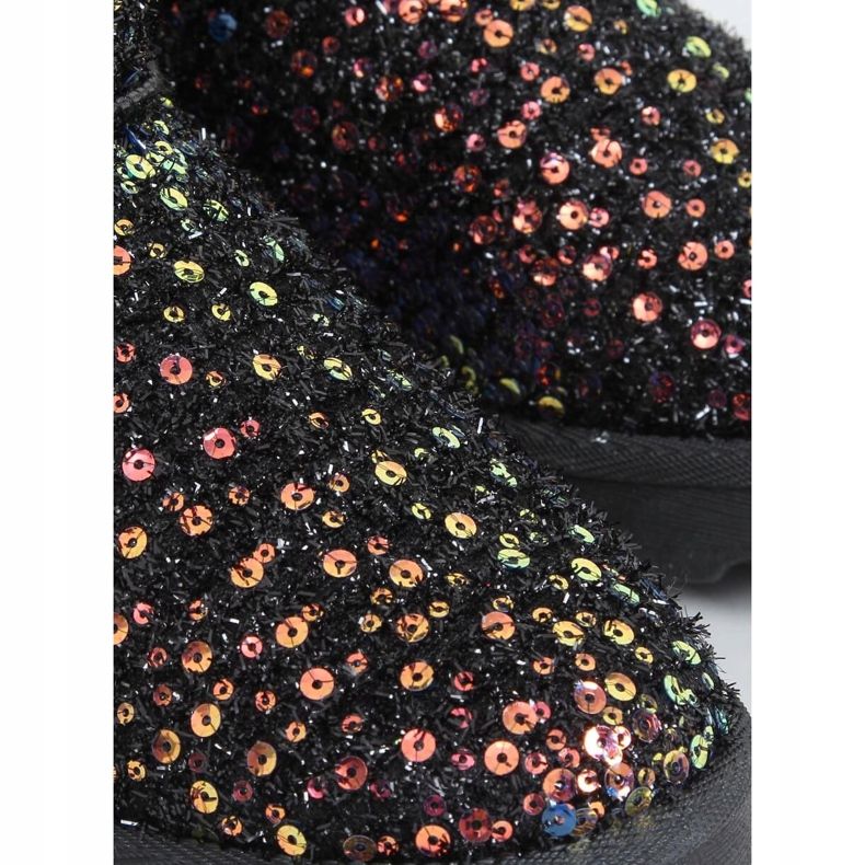 Snow boots iridescent BL177P Gold black multicolored 2