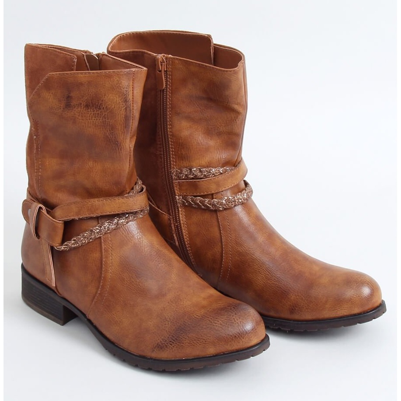 Camel F3163 Camel women's boots brown 1