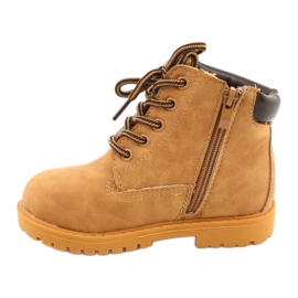 Children's Warm Trappers Boots Camel Dexter yellow 3