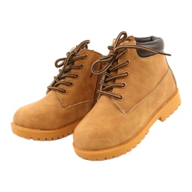 Children's Warm Trappers Boots Camel Dexter yellow 4