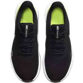 Nike Revolution 5 black and green men's running shoes BQ3204 010 white 1